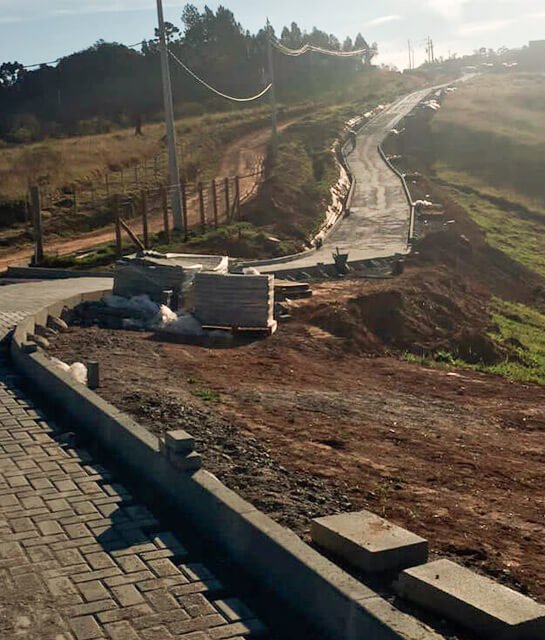 forte vale construtora projeto de pavimentacao