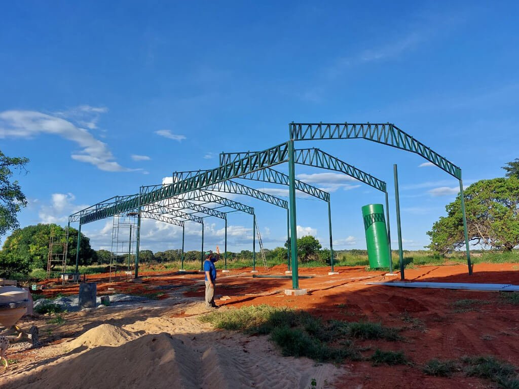forte vale construcao de galpao verde vale agro